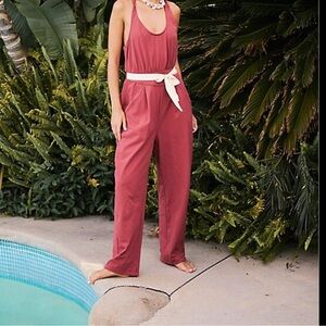 NWOT Free People Axel Open-Back One-Piece by FP beach size L